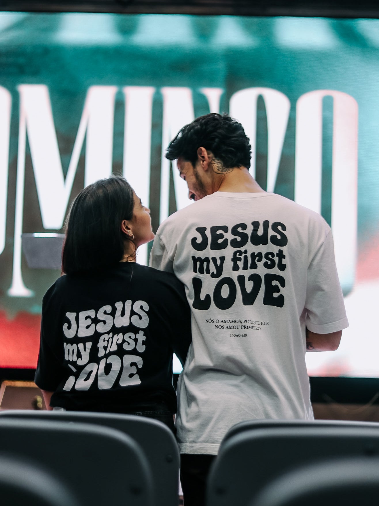 KIT CASAL - Jesus Primeiro Amor OVERSIZED