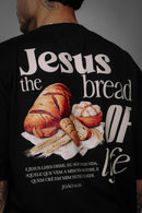 CAMISETA THE BREAD OF LIFE - OVERSIZED - Preta