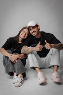 CAMISETA THE BREAD OF LIFE - OVERSIZED - Preta