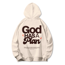 Moletom GOD HAS A PLAN - Off White