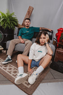 Camiseta GOD HAS A PLAN - Verde [OVERSIZED]