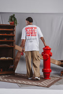 Camiseta GOD'S PLAN IS WORTH THE WAIT - Branca [OVERSIZED]