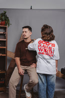 Camiseta GOD'S PLAN IS WORTH THE WAIT - Branca [OVERSIZED]