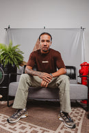 Camiseta GOD HAS A PLAN - Marrom [OVERSIZED]