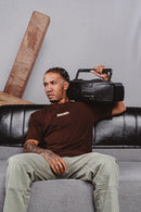 Camiseta GOD HAS A PLAN - Marrom [OVERSIZED]