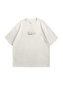 CAMISETA THE KING HAS COME - OVERSIZED - Off White